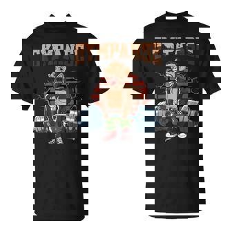 Fitness Gympanse Deadlift Workout Training Gymを行っています Tシャツ - Kawaiitshirt