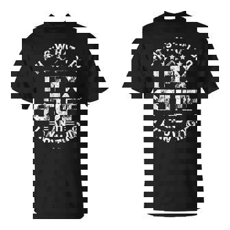 I Fix Stuff Guy Engineer Garage Mechanic T-Shirt | Mazezy