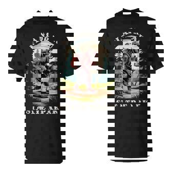 Flandrau State Park Minnesota Hiking Trail Adventure Bear T-Shirt | Mazezy