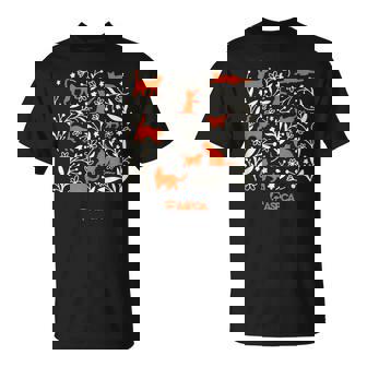 Floral Cats T-Shirt | Seseable UK