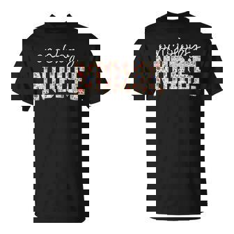 Floral Oncology Nurse Ocn Nursing Oncologist Wildflowers T-Shirt | Seseable UK