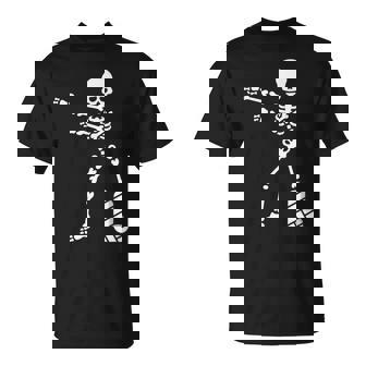 Floss Dance Flossing ダンス 足の骨折 石膏ギプス スケルトン ハロウィーン Tシャツ - Kawaiitshirt