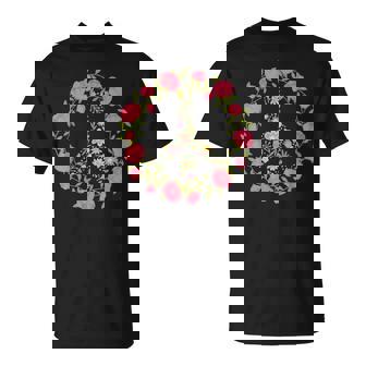 Flower Power Peace Love 60年代 70年代 ヒッピーコスチューム Tシャツ - Kawaiitshirt