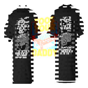 Foos Your Daddy Table Sport Game Soccer Foosball T-Shirt | Mazezy