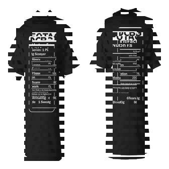 Footbag Nutrition Facts Sarcastic Player T-Shirt | Mazezy