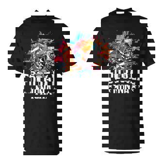 Football Nonna Football Player Family Matching T-Shirt | Mazezy