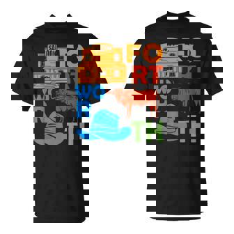 Fort Worth Texas Souvenir Men Cowboy Forth Worth T-Shirt | Mazezy