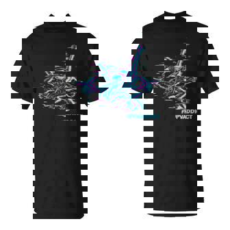 FPV Freestyle RC Pilot Drone Racing Quadcopter Glitch Effect T-Shirt | Mazezy