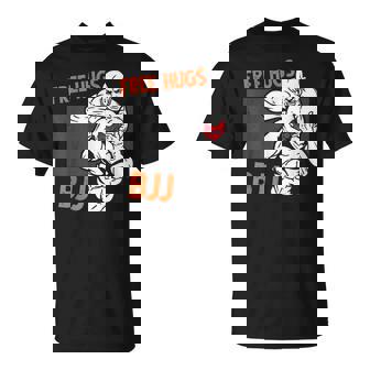 Free Hugs ブラジリアン柔術 Bjj 格闘技 面白い総合格闘技 Tシャツ - Kawaiitshirt