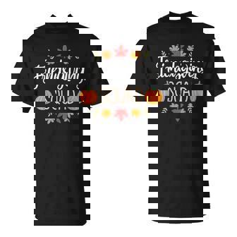 Friendsgiving Squad Autumn Fall Thanksgiving Matching Party T-Shirt | Seseable CA