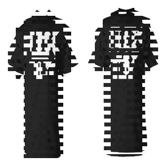 Fuck Toy 面白いことわざ皮肉なノベルティセクシーセックス 長袖tシャツ Tシャツ - Kawaiitshirt