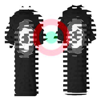 Fuerza Aérea Italiana Roundel Italia Fuerzas Armadas Camiseta unisex - Regaloses