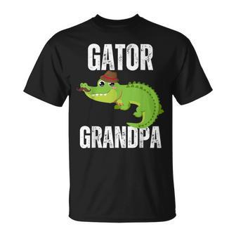 Alligator Apparel Charming Gator Grandpa Crocodile Men T-Shirt - Thegiftio UK