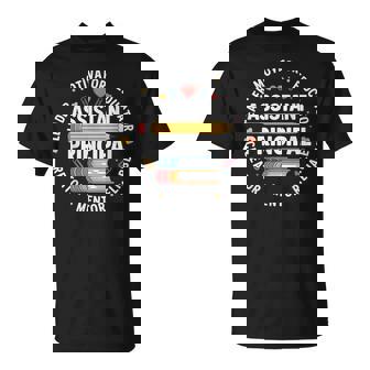 Assistant Principal Teacher Appreciation Week School T-Shirt | Seseable CA