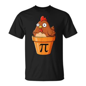 Chicken Pot Pi Day Pie Math Lover Geek 314 T-Shirt | Seseable FR