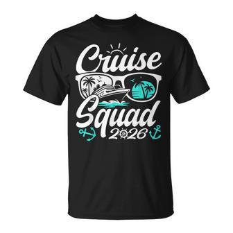 Cruise Squad 2026 Summer Vacation Matching Family T-Shirt - Monsterry