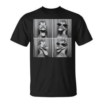 Duck Sunglasses T-Shirt - Monsterry