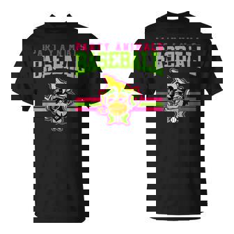 Party Animals Baseball Monkey Sunglasses T-Shirt - Monsterry