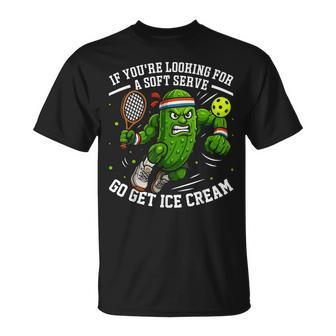Pickle Playing Pickleball Pun Cool Pickleball Players T-Shirt - Thegiftio UK