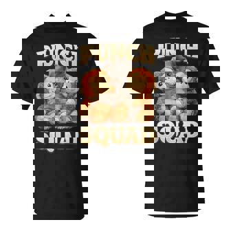 Punch Squad Panchi Kun Viral Video Baby Monkey Punch T-Shirt - Monsterry