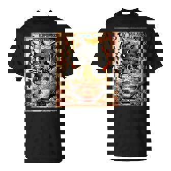 Ramen Cat Noodle Lovers Anime Otaku T-Shirt - Thegiftio