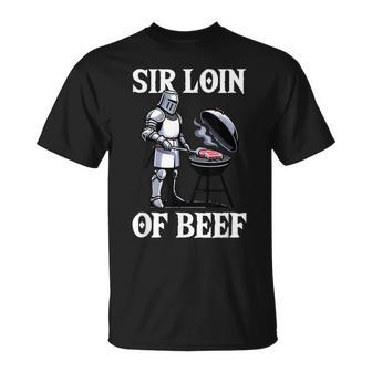Renaissance Festival Knight Sir Loin Of Beef T-Shirt - Thegiftio UK