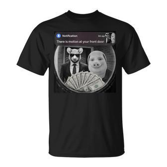 Tim Cheese And John Pork With Motion Meme T-Shirt | Seseable UK