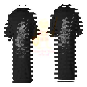 T'was The 'Tism M'lord Medieval Knight Frog Tsim T-Shirt | Seseable CA