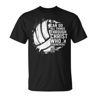 Volleyball Christian For Boys Girls T-Shirt - Thegiftio UK