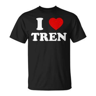 Workout Quote I Love Tren Cool Bodybuilder T-Shirt - Thegiftio UK