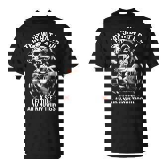 aying I Know Things 皮肉 ギャグ パンゴリラ レディース メンズ 長袖tシャツ Tシャツ - Kawaiitshirt