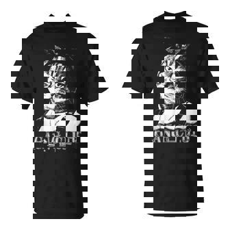 Gang Club Cat Bandana 90s Hip Hop Old School Rap Graphic T-Shirt | Mazezy