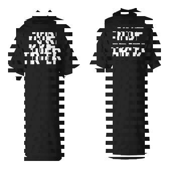 Garage Sale Quote Son Daughter Mom Dad Cute Future Thrifter Tank Top T-Shirt | Mazezy