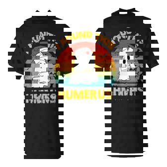 Ghost Nurse Retro Halloween Nurse I Found This Humerus T-Shirt | Mazezy