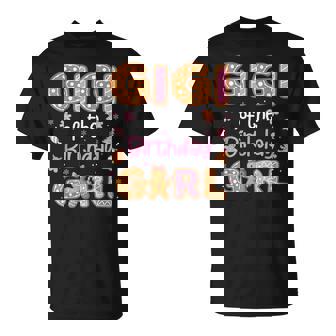 Gigi Of The Birthday Girl Gingerbread Family Christmas T-Shirt | Mazezy