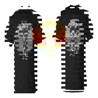 Giraffe Vintage Sunglasses T-Shirt - Thegiftio