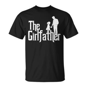 The Girlfather Dad Of Girls Father's Day T-Shirt | Mazezy