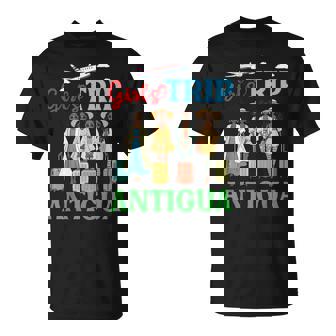 Girls Trip Antigua Travel Friends Vacation Women Group T-Shirt | Mazezy