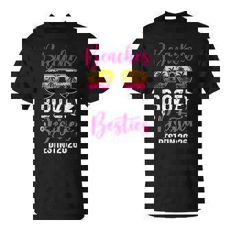 Girls Weekend Trip Destin 2026 Beaches Booze Besties T-Shirt | Mazezy