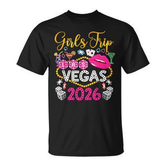 Girls Trip Las Vegas 2026 Vacation Las Vegas Girls Trip T-Shirt - Thegiftio