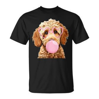 Girly Doodle Gum Dog Graphic T-Shirt | Seseable UK