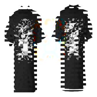 Goat Dabbing Party Dancing Animal Lover T-Shirt | Mazezy