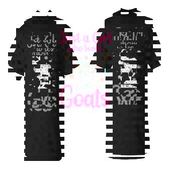 Goat For Women Girls Pygmy Goat Farmer Goat Lover T-Shirt - Monsterry