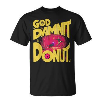 Goddammit Donut Book Lover For Woman T-Shirt - Thegiftio UK