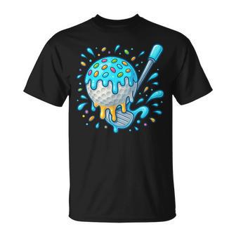 Golf Drip Team For Boys Ice Cream Cool T-Shirt | Mazezy