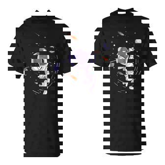 Golf Universe Moon Astronaut Outer Space Golfer Golfing Tank Top T-Shirt | Mazezy