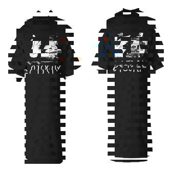 Goose Got Too Silly Police Joke Goose Saying Pun Humor T-Shirt - Monsterry