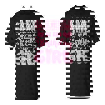 Grandma Of The Birthday Girl Family Pink Coquette Bow Bday T-Shirt - Thegiftio