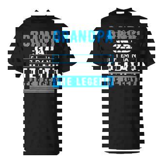 Grandpa Chad The Man The Myth The Legend Shirt T-Shirt | Mazezy