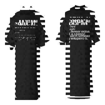 Grandpa-Man Like a Regular Grandpa Just With Superhero Skill T-Shirt | Mazezy